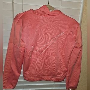 Nike Pink Hoodie with Swoosh